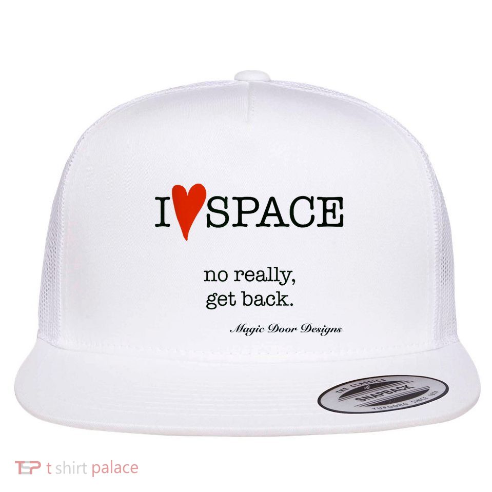 I Love Space Magic Door Designs Flatbill Hat