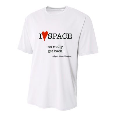 I Love Space Magic Door Designs Youth Performance Sprint T-Shirt