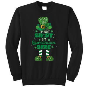 Irish Leprechaun Size Leopard Wo Funny St Patricks Day Sweatshirt