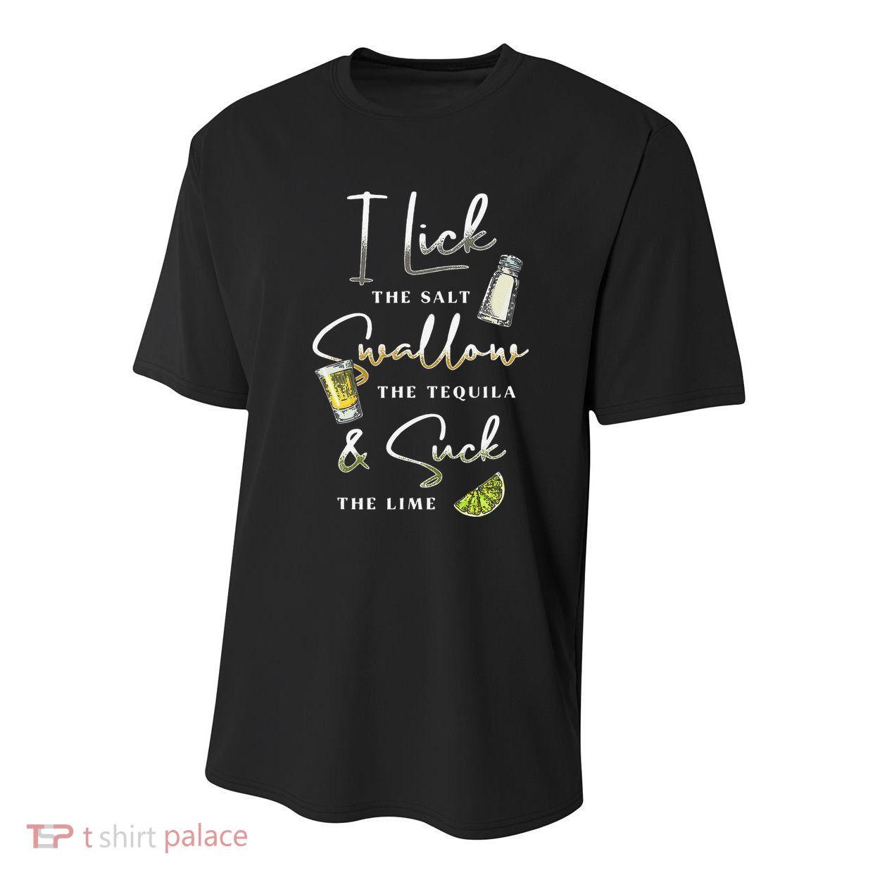 I Lick Salt Swallow Tequila Suck Lime Cinco De Mayo Mexico Youth Performance Sprint T-Shirt