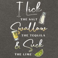 I Lick Salt Swallow Tequila Suck Lime Cinco De Mayo Mexico Cotton Canvas Backpack