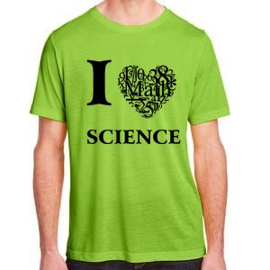 I Love Science Adult ChromaSoft Performance T-Shirt