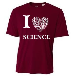 I Love Science Cooling Performance Crew T-Shirt