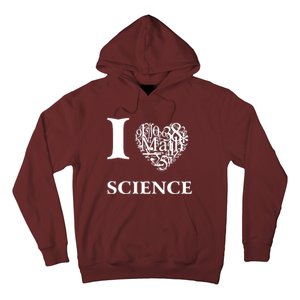 I Love Science Hoodie