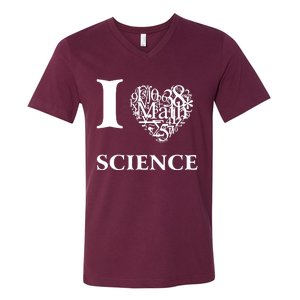 I Love Science V-Neck T-Shirt