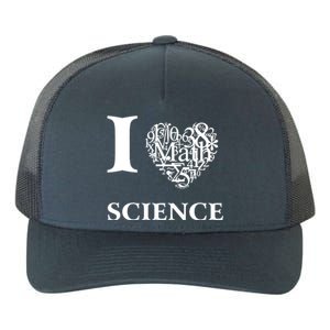 I Love Science Yupoong Adult 5-Panel Trucker Hat