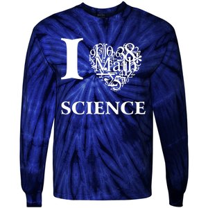 I Love Science Tie-Dye Long Sleeve Shirt