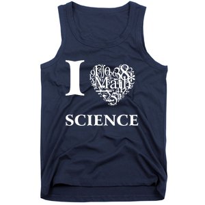 I Love Science Tank Top