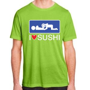 I Love Sushi Adult Adult ChromaSoft Performance T-Shirt