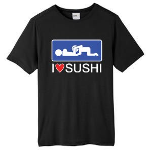 I Love Sushi Adult Tall Fusion ChromaSoft Performance T-Shirt