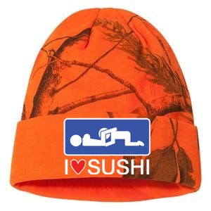 I Love Sushi Adult Kati Licensed 12" Camo Beanie