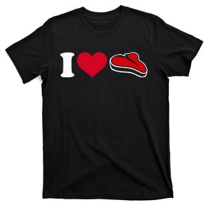 I Love Steak Funny Foodie T-Shirt