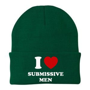 I Love Submissive Men Knit Cap Winter Beanie