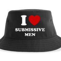 I Love Submissive Men Sustainable Bucket Hat