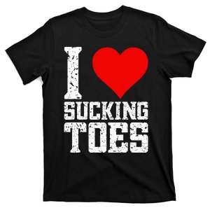 I Love Sucking Toes Funny Embarrassing Funny Airport T-Shirt