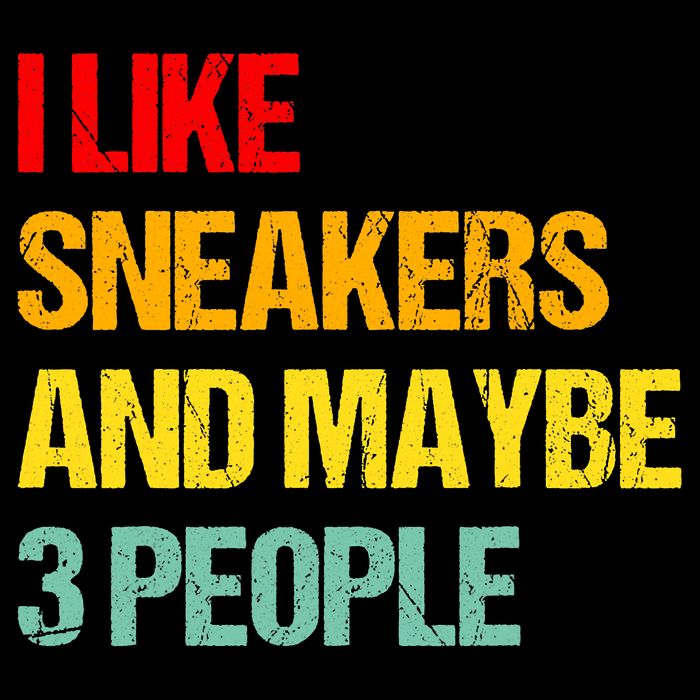 I Like Sneakers And Maybe 3 People Short Acrylic Beanie