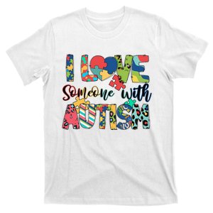 I Love Someone With Autism T-Shirt