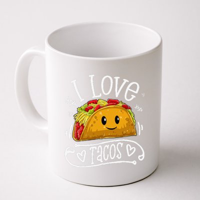 I Love Tacos Cinco De Mayo Women Taco Coffee Mug