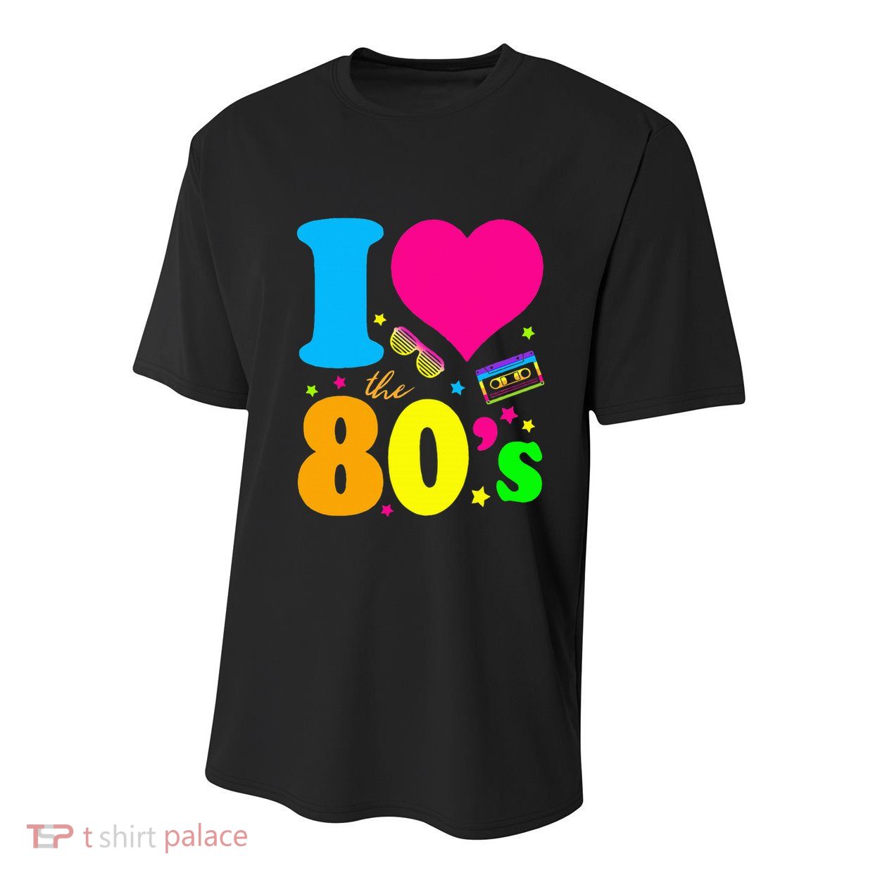 I Love The 80s 90s Costume Funny Party Youth Performance Sprint T-Shirt