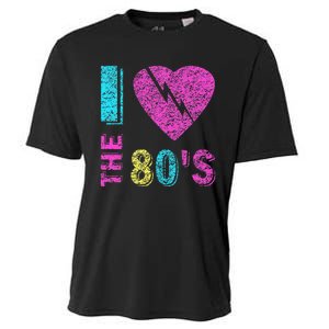 I Love The 80s 90s Costume Funny Party Cooling Performance Crew T-Shirt