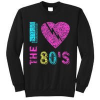 I Love The 80s 90s Costume Funny Party Sweatshirt