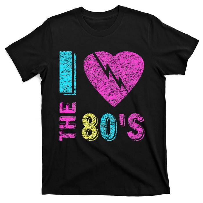 I Love The 80s 90s Costume Funny Party T-Shirt