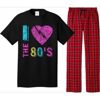 I Love The 80s 90s Costume Funny Party Pajama Set