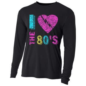 I Love The 80s 90s Costume Funny Party Cooling Performance Long Sleeve Crew