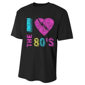 I Love The 80s 90s Costume Funny Party Performance Sprint T-Shirt