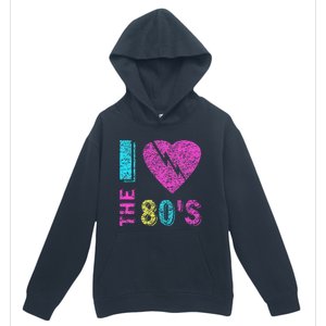 I Love The 80s 90s Costume Funny Party Urban Pullover Hoodie