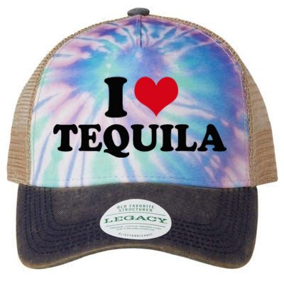 I Love Tequila Legacy Tie Dye Trucker Hat