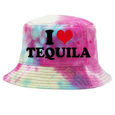 I Love Tequila Tie-Dyed Bucket Hat