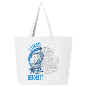 I Liked The Lions Before It Was Cool For Mom Dad 25L Jumbo Tote