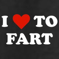 I Love To Fart Heart 11oz C Handle Ceramic Mug