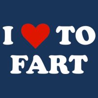 I Love To Fart Heart Cooling Performance Crew T-Shirt
