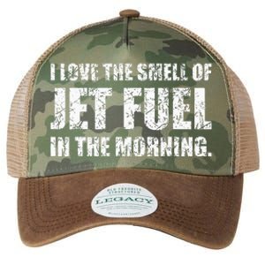 I Love The Smell Of Jet Fuel In The Morning Aviation Humor Legacy Tie Dye Trucker Hat