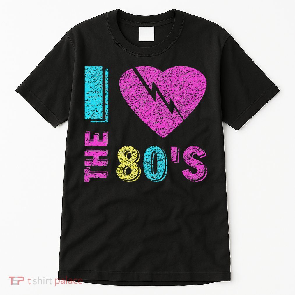 I Love The 80's 80's 90's Costume Party Tall T-Shirt