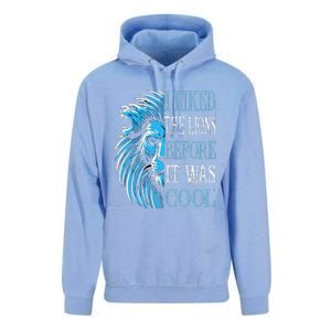 I Liked The Lions Before It Was Cool For Mom Dad Unisex Surf Hoodie