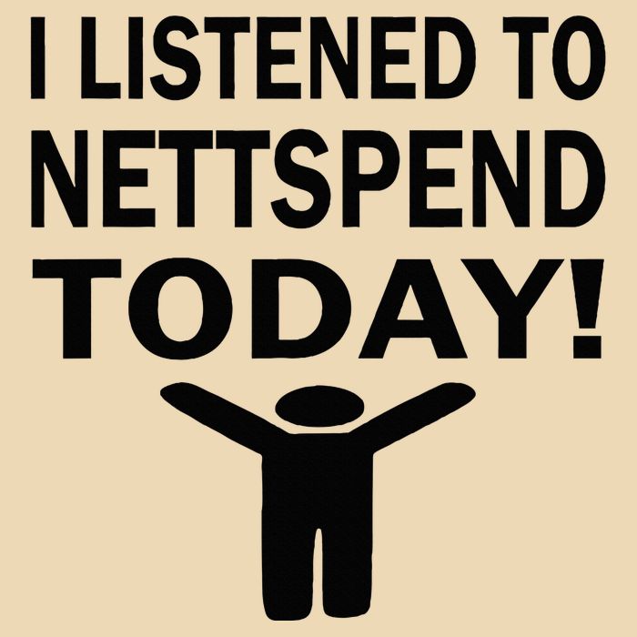 I Listened To Nettspend Today Concert Music Bag