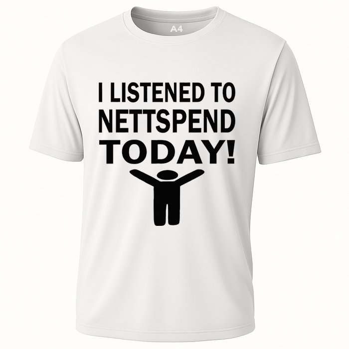 I Listened To Nettspend Today Concert Music Performance Shirt