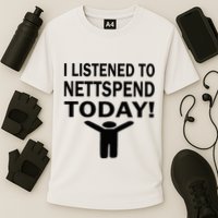 I Listened To Nettspend Today Concert Music Performance Shirt