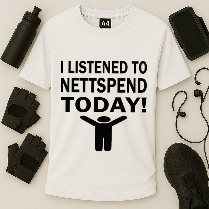 I Listened To Nettspend Today Concert Music Performance Shirt