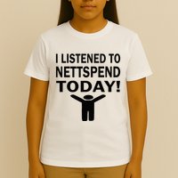 I Listened To Nettspend Today Concert Music T-Shirt