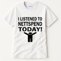 I Listened To Nettspend Today Concert Music Tall T-Shirt