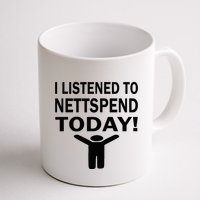 I Listened To Nettspend Today Concert Music Mug