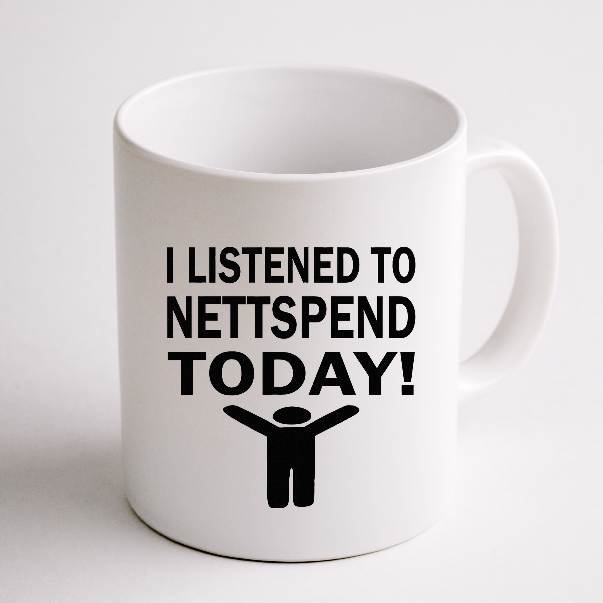 I Listened To Nettspend Today Concert Music Mug