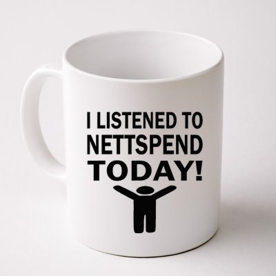 I Listened To Nettspend Today Concert Music Mug