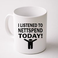 I Listened To Nettspend Today Concert Music Mug