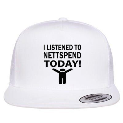 I Listened To Nettspend Today Concert Music Flatbill Hat