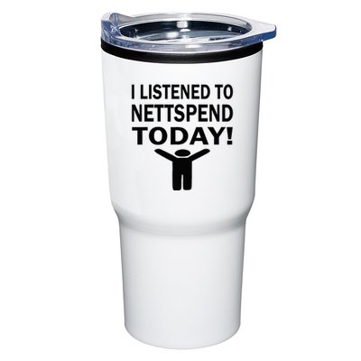 I Listened To Nettspend Today Concert Music Tumbler